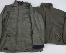 Vintage Eddie Bauer Ebtek Gore Tex Jacket Fleece Liner Rare Outdoor Tech 90s