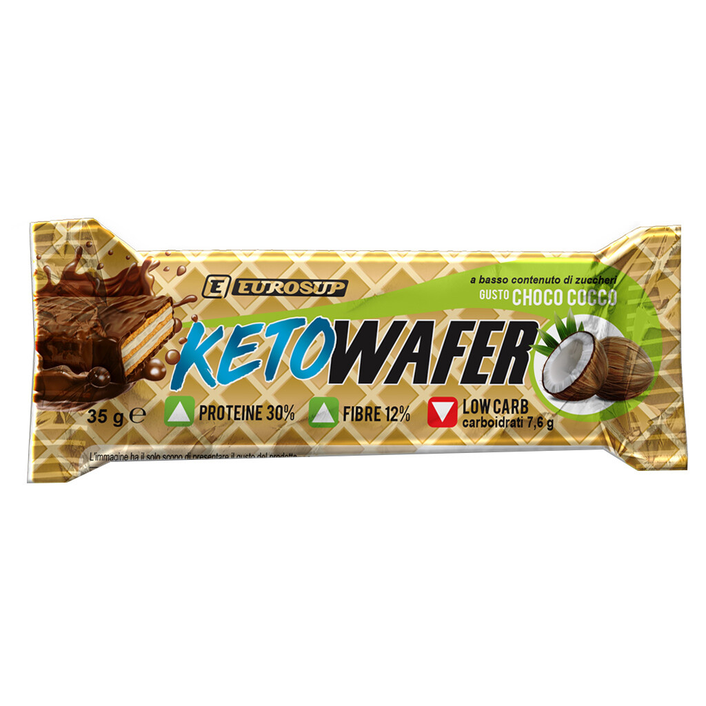 EUROSUP KETO WAFER 35 GR Choco Cocco