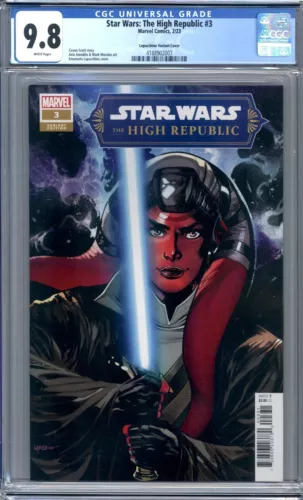 Star Wars: The High Republic #3 Lupacchino 1:25 Variant CGC 9.8 Marvel Comics