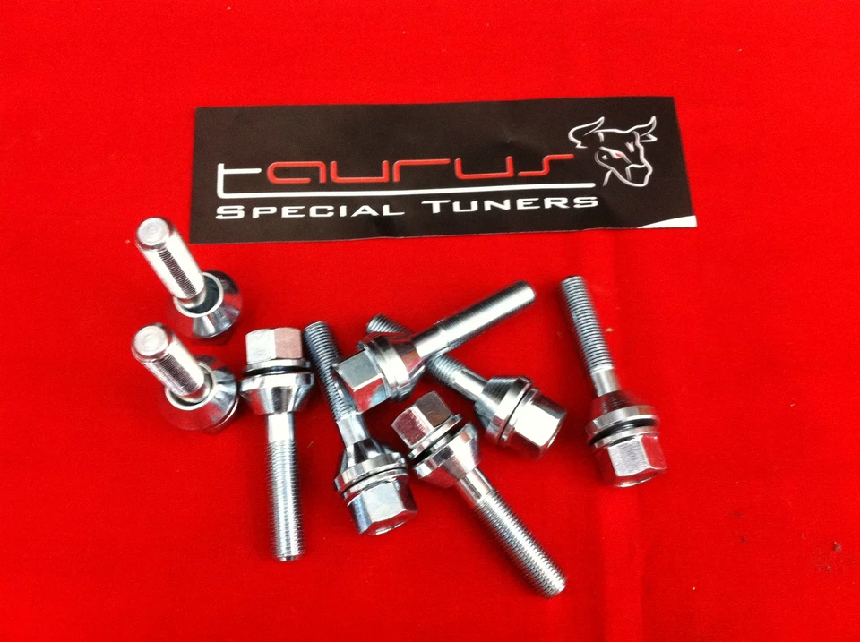 TAURUS 16 bulloni ruota flottanti autocentranti M12 M12x1,25 Fiat Alfa Lancia L 50mm 17