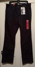 Signature by Levi Strauss Gold Relaxed Fit Jeans Black 38x34 NWT!