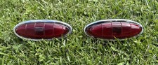 ✨ Barn Find ✨ Pair 1949 1950 Ford Custom Tail Light Assemblies Original OEM