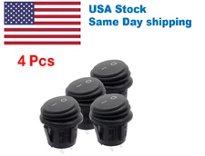 4 PCS  Waterproof Rocker Switch On-Off 120V(10A)/250V(6A)AC