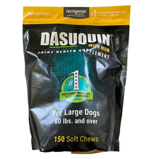 Dasuquin with MSM for Large Dogs, 150 Chews, Exp 02/2028, Fresh, New, Sealed