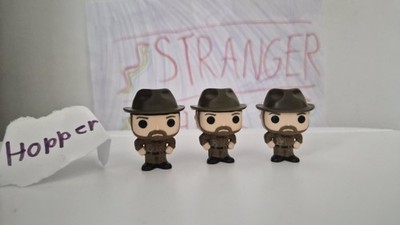 Stranger Things Sammelfiguren Jim Hopper Figürchen 3er-Set TV-Serie