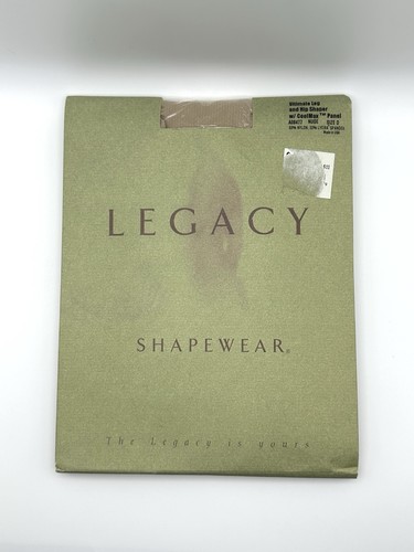 Legacy Shapewear Ultimate Leg And Hip Shaper Coolmax Size D Nude A08477 USA QVC