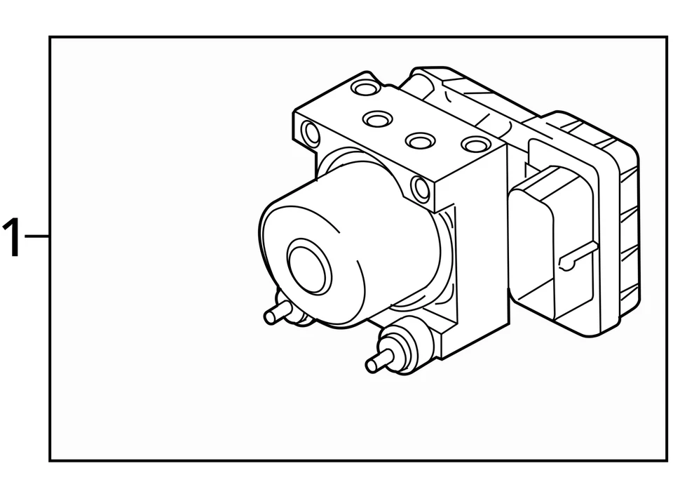 2004-2006 Mitsubishi Galant Abs módulo de controle de bomba V883X - Imagem 4 de 4