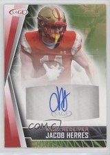 2022 SAGE Low Series Auto Red Jacob Herres #A-JH Auto 2u3