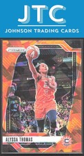 2024 Panini Prizm WNBA Alyssa Thomas Ice Orange Prizms Connecticut Sun