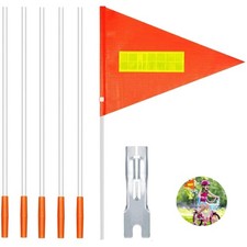 Fahrrad Wimpel,Sicherheitswimpel,Fahrradfahne,Fahrradwimpel Verstellbare,Kind...