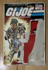 Vintage Hasbro GI Joe Infantry Trooper "Footloose" Card Uncut Board