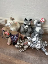 BEANIE BABY BUNDLE - Freckles, Prance, Lawrence, Radcliffe, Brisbane, Ramsey