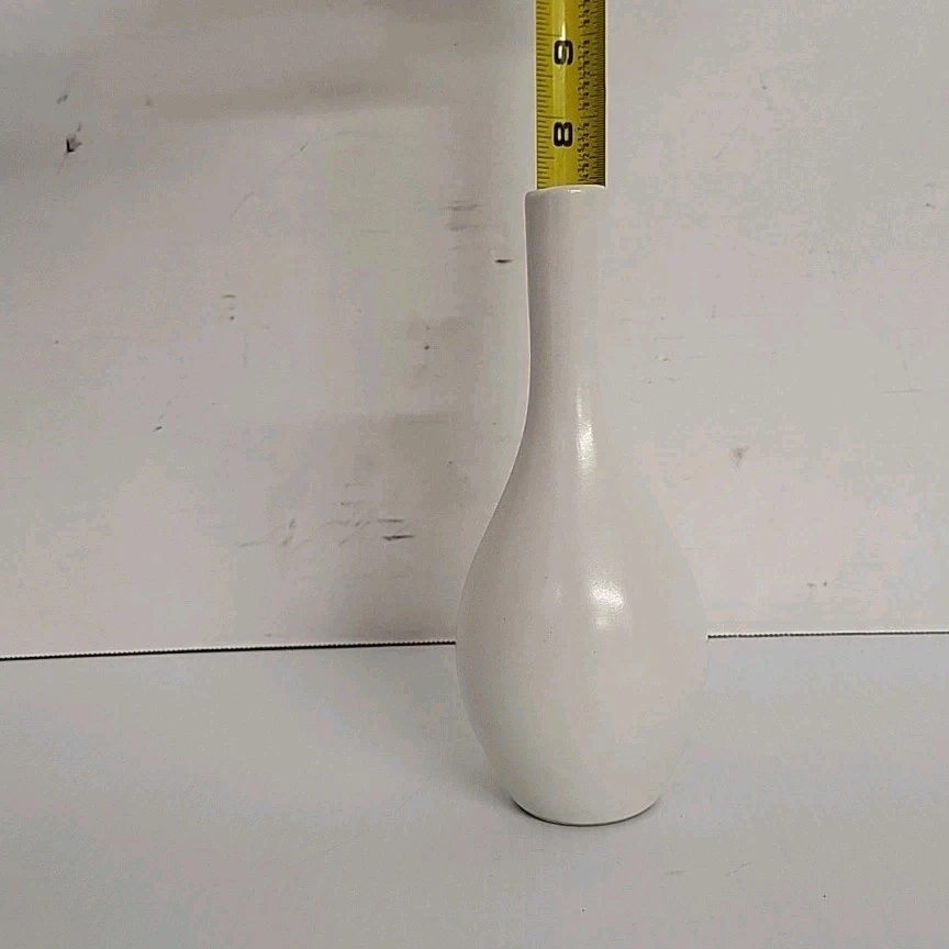 Jarrón Johnathan Adler Bud blanco cerámica decoración flores artesanías Foto 3 de 3