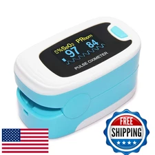 Contec CMS50NA Pulse Oximeter SpO2 PR Value Waveform Blood Oxygen Neck/Wrist
