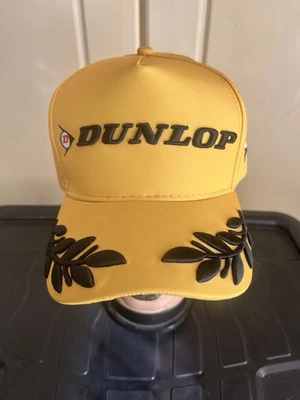 DUNLOP 1st PLACE EMBROIDRED PODIUM PEAKED CAP ADULTS UNISEX ADJUSTABLE NIB - Image 1 of 4