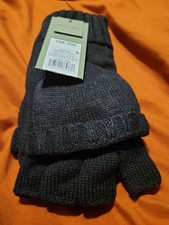 Goodfellow  Co Men's Knitted Fleece Lined Gloves W/ Mitten Cover colors