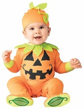 Jack O Lantern Pumpkin Halloween Monster Unisex Baby Infants Boys Costume