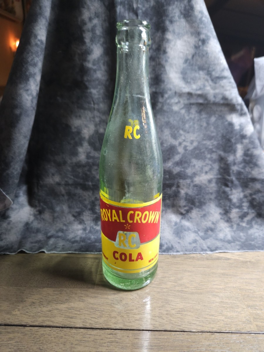 10OZ 1954 Royal Crown RC COLA SALISBURY, NC Lauren's Glass Works