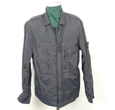 Stone Island Black Nylon Field  Jacket Black Size XL #387