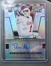 2016 Prizm Draft DOMINIQUE ALEXANDER Oklahoma/Browns #215 RC AUTO REFRACTOR QTY