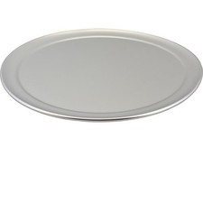 Winco APZT12 12 in Wide Rim Aluminum Pizza Pan