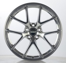 Bbs Ci-r 19x9 5x120 Et44 Ceramic Polished Rim Protector Wheel -82mm Pfsclip Req