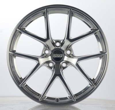BBS CI-R 19x9 5x120 ET44 Ceramic Polished Rim Protector Wheel -82mm PFS/Clip Req