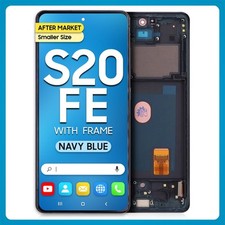 For Samsung S20 FE 5G LCD Touch Screen Digitizer Frame Assembly Navy US