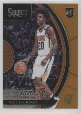 2017-18 Panini Select Concourse Orange Prizm 45/75 Josh Jackson #6 Rookie RC 2du