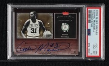 2005-06 Fleer Greats of the Game Auto Cedric Maxwell #GG-MX PSA 8 Auto 0s47