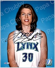 Katie Smith NCAA Minnesota Women's Basketball MN Lynx WNBA Signed Auto (G)