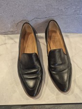 Madewell Leather Loafer in True Black