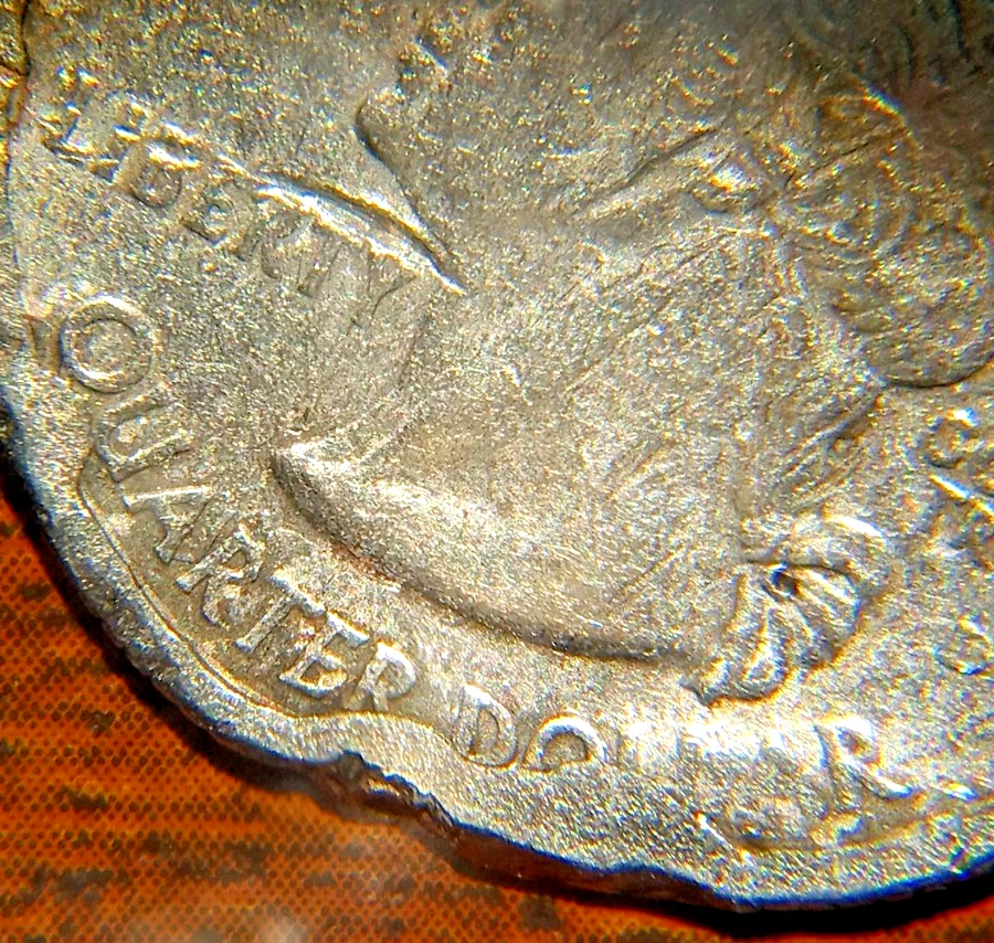 2008 D New Mexico Quarter - Error Die Break - Circulated Nice Condition - #75 - Image 2 of 4