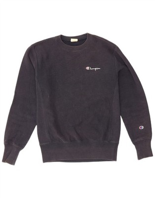 Champion Herren Sweatshirt Pullover Small Navy Blau Baumwolle AW19