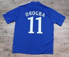 Authentic Home Football Shirt CHELSEA DROGBA Soccer Jersey 2009/10, Mens L/xl