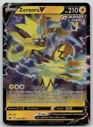 Zeraora V 053/198 Chilling Reign Ultra Rare Holo