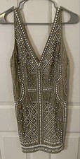 Women’s ASOS Embellished Mini Dress Size 0 Extra Small