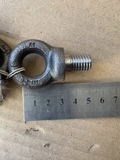 M12 Lifting Eye Bolt SWL 0.4T A1 Forged Eyebolt NOS Mil Quality