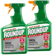 Roundup Ready to Use Path Weedkiller Bundle - Pack of 2 x 1L 9.00 per litre