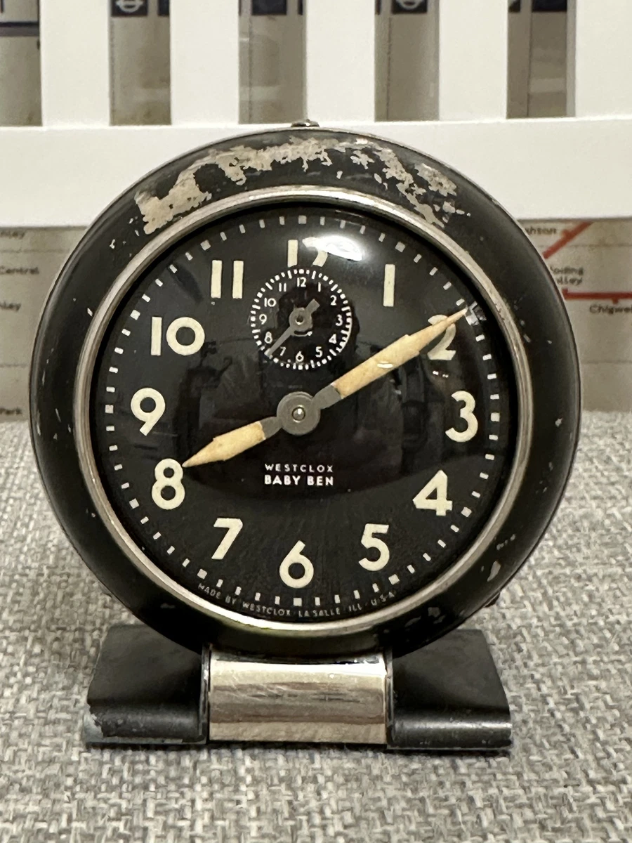 Réveil De Voyage Westclox Rimmel Quartz Vintage Années 70/80 - Neuf Sans Boîte