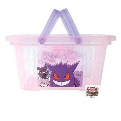Tees Factory Pokémon Gengar Gothim Morpeko and Ditto Mini Character Basket Clear
