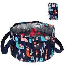 Collapsible Foot Bath Basin for Soaking Feet, Portable Foot Bath Tub Bag with...