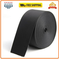 2 Inch x 10 Yards Heavy Duty Nylon Webbing Strap for Bags Backpacks Black