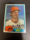 1981 Topps Nolan Ryan NM/M HOF Astros/Angels/Mets/Rangers