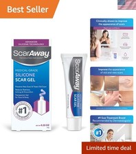 Water-Resistant Scar Gel for Hypertrophic Scars - 10g, Fast Results in 4-8 Weeks