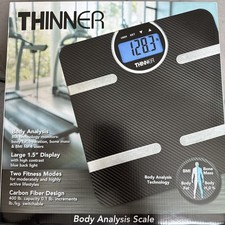 Digital Body Scale CONAIR TH339F Thinner by Conair Scale for Body Weight
