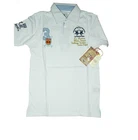 La Martina M Polo Shirt White Mens Short Sleeve Polo Argentino Stretch Sport NEW