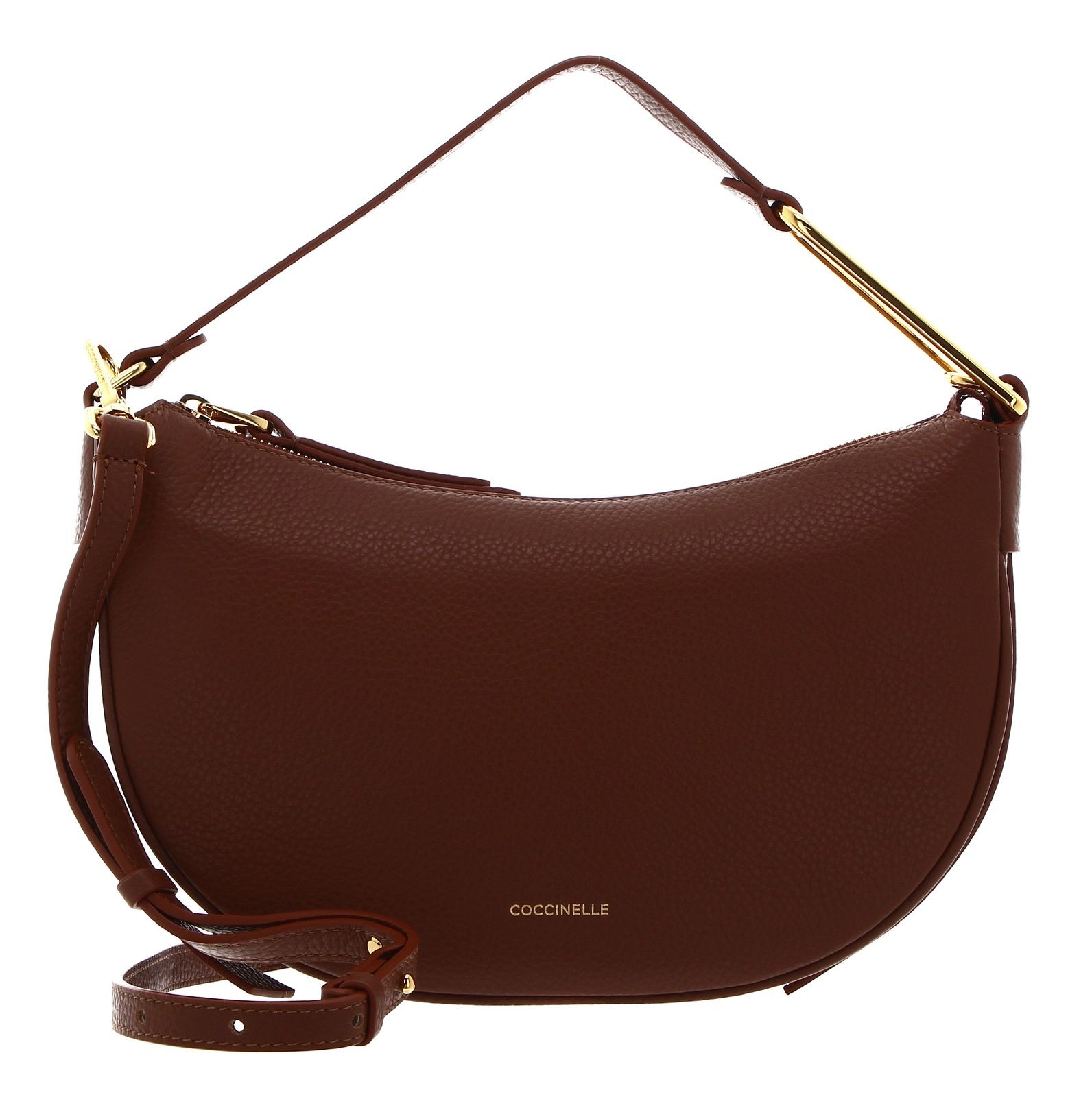 COCCINELLE Priscilla Handbag Grained Leather Brule