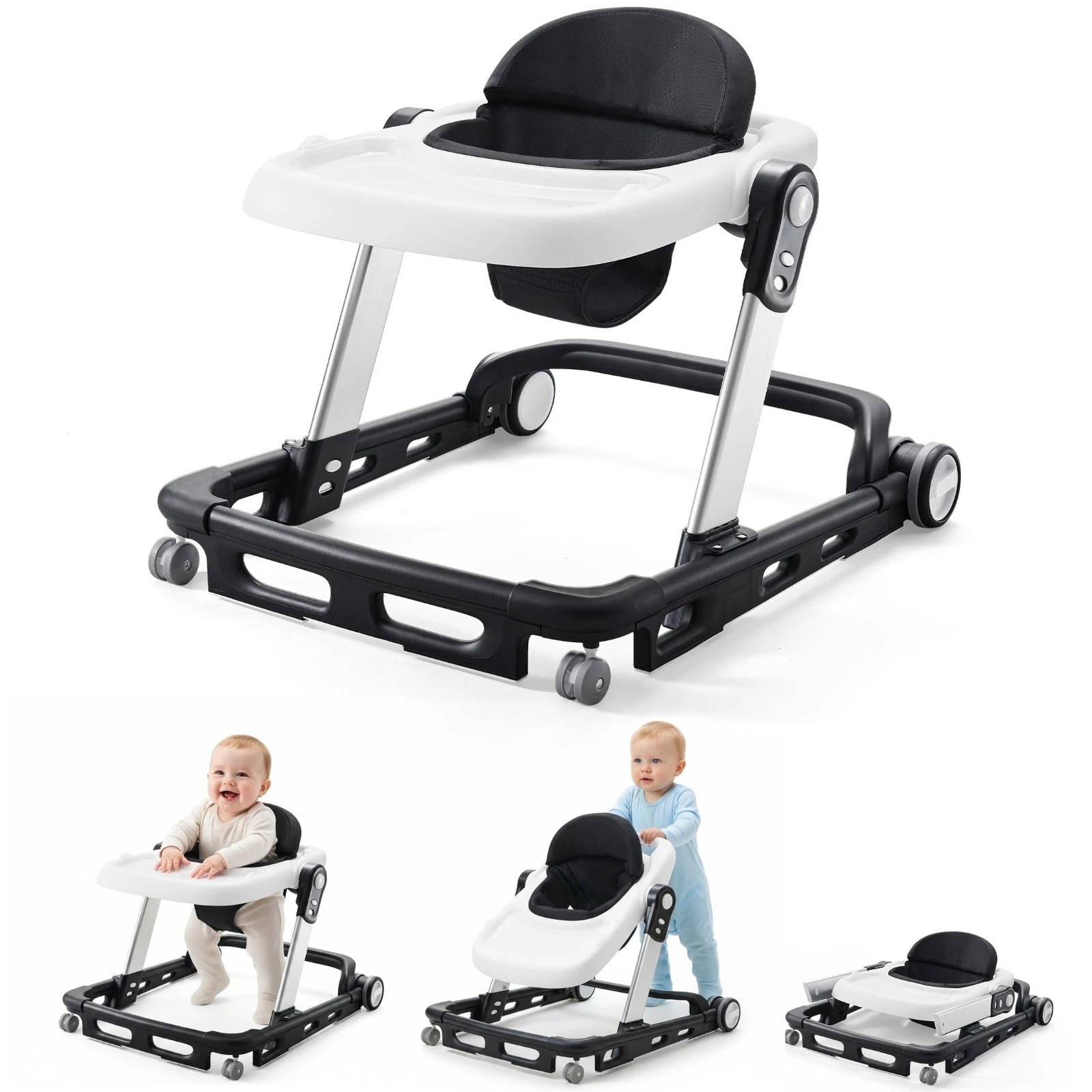 HARPPA Baby Walker 2 in 1 Adjustable Anti-Rollover 6-18 Months
Opens in a new window or tab