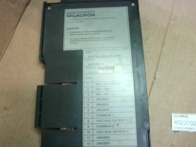 CINCINNATI Milacron 3-531-4075A Digital Analog Conv Rev Level B-Used
